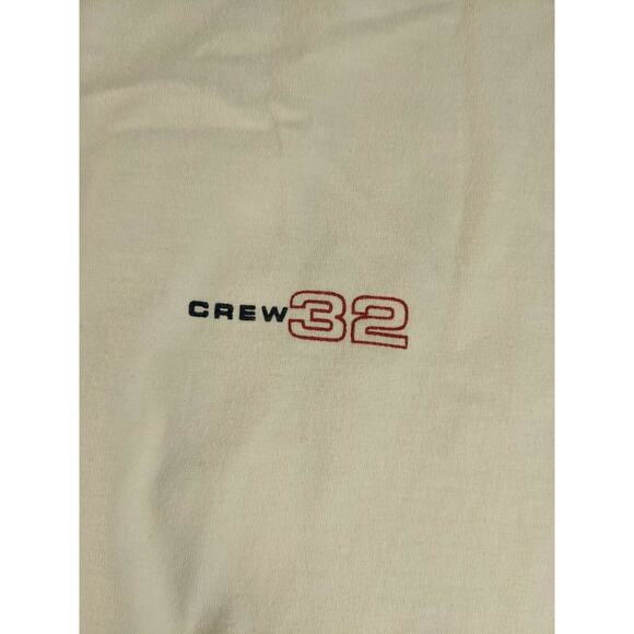 Mens Cicerone Sport Crew 32 T Shirt Size XL White Cotton 22.5W 27L - Picture 5 of 7